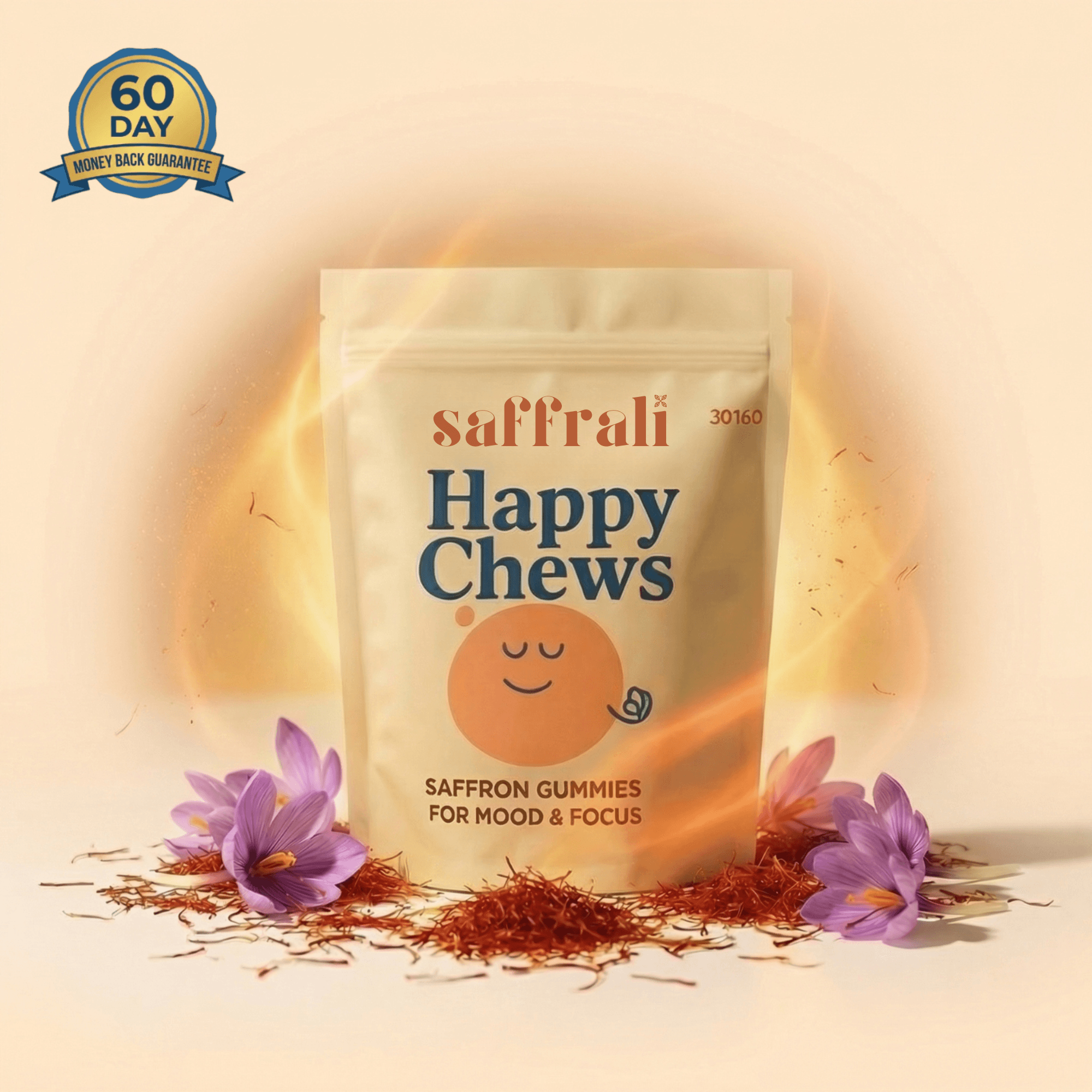 Natural Saffron Mood & Focus Support for Kids