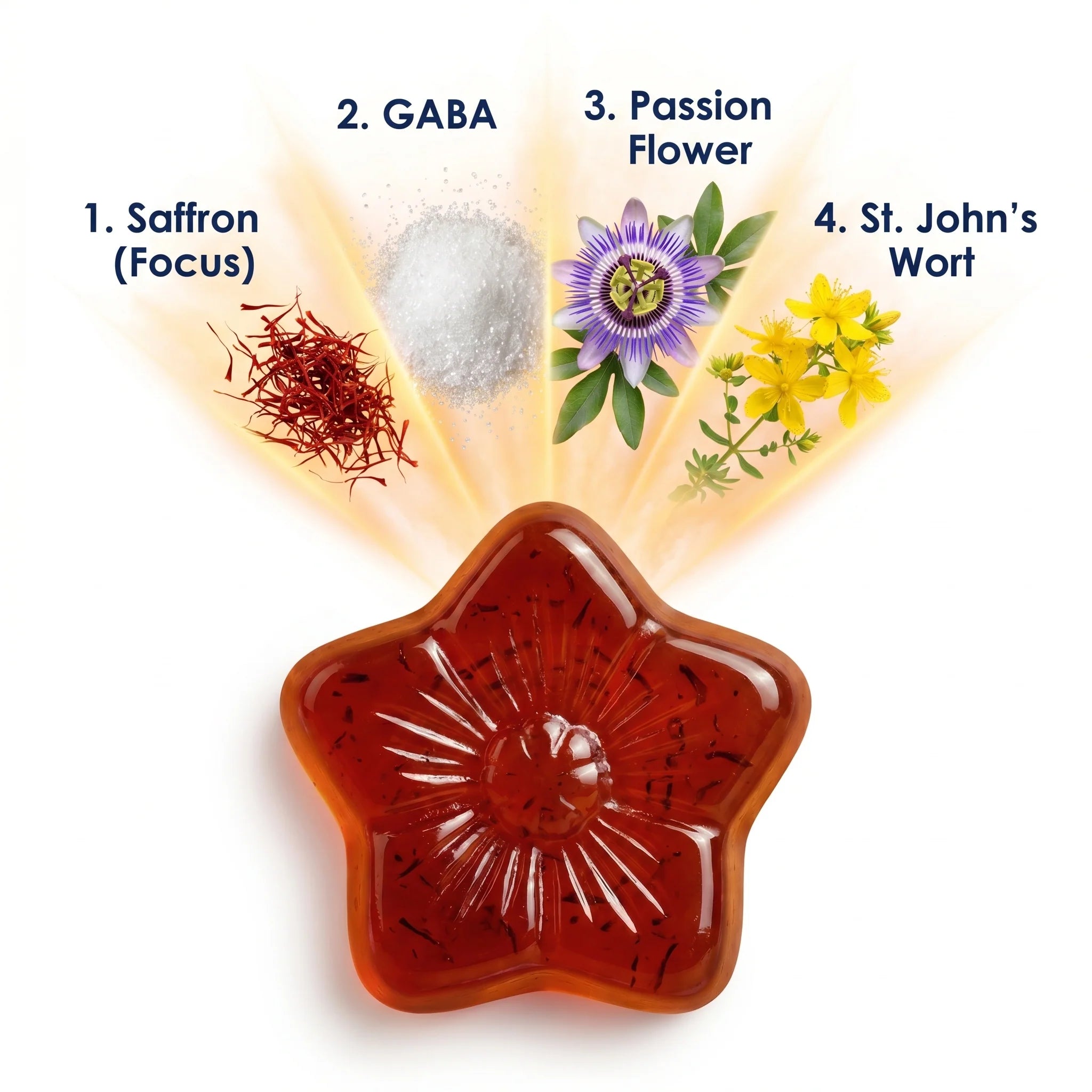 Natural Saffron Mood & Focus Support for Kids